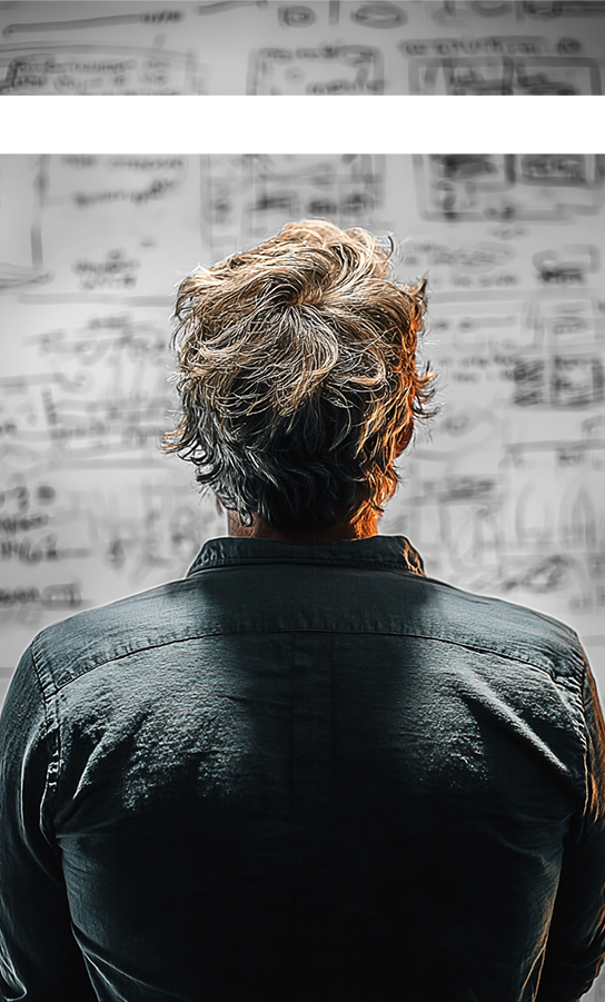 a confusing whiteboard